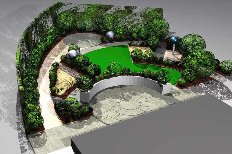 Landscope Gardens - design work (CAD)