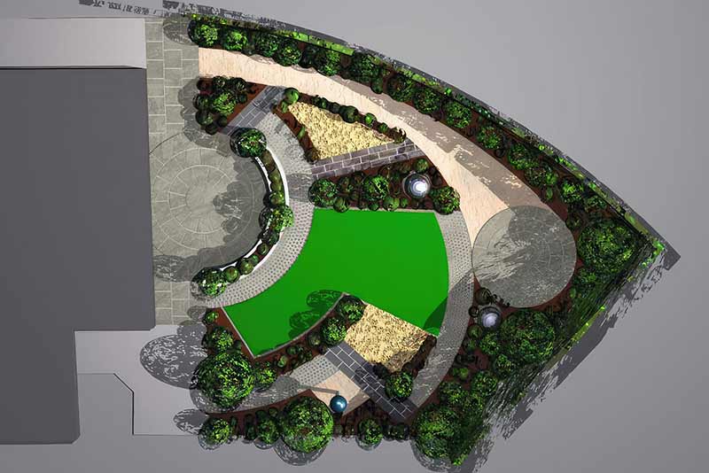 Landscope Gardens - design work (CAD)