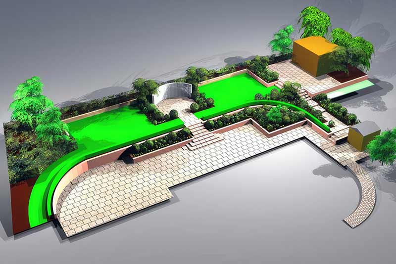 Landscope Gardens - design work (CAD)