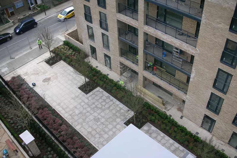 Landscope garden design - Communal Garden, London, Commercial Work